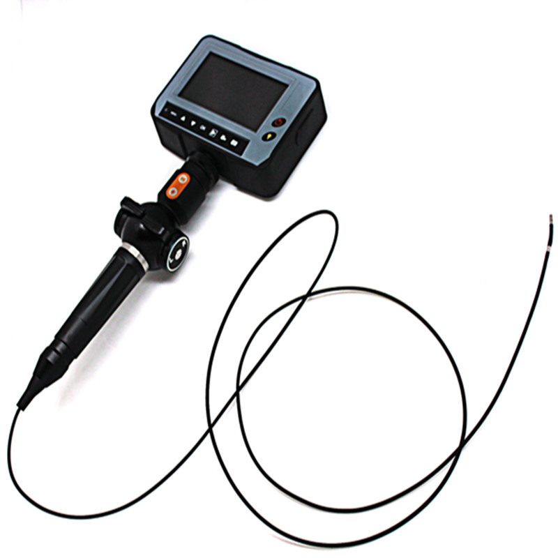 High Quality 360degree rotation industrial video borescope with 4mm camera